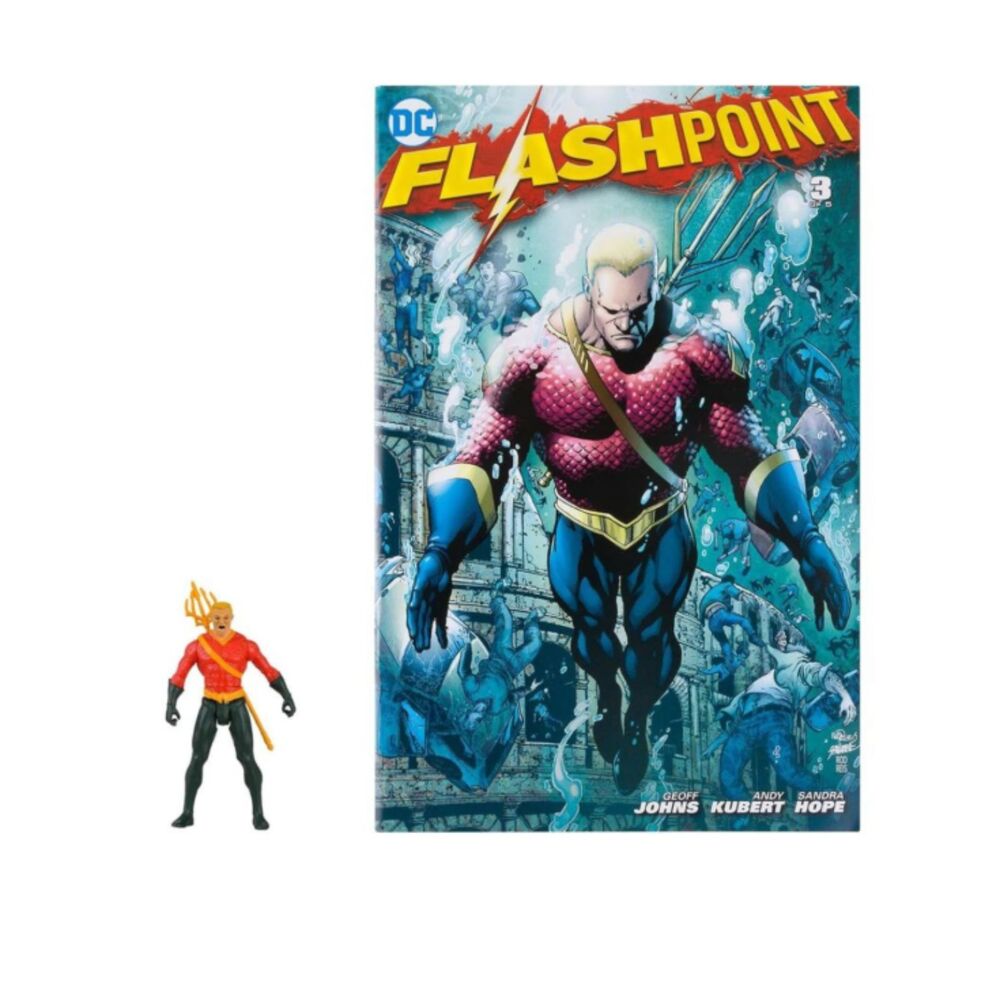 DC Direct - Flashpoint - Page Punchers - 3" Aquaman Figure with Comic-New!